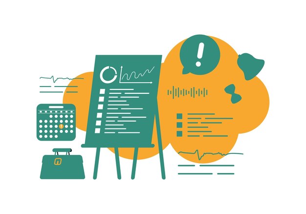 A visually appealing graphic showing a checklist with items like 