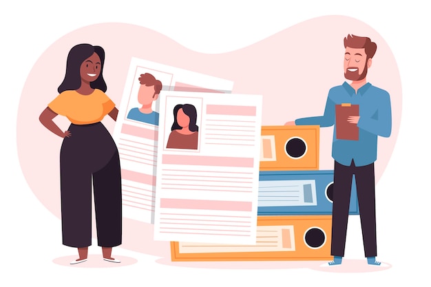 A person reviewing two resumes side-by-side, highlighting the differences between a generic resume and a tailored resume with specific achievements.