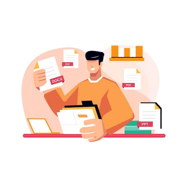 A visual representation of someone organizing receipts, invoices, and other financial documents in preparation for itemizing deductions. The setting is a well-lit office, symbolizing the effort involved in maximizing tax savings.