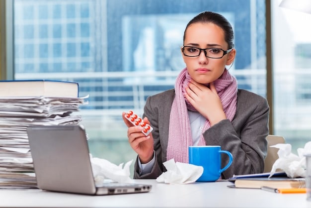 A person sitting at a desk, surrounded by stacks of medical files and documents, with a thoughtful expression.