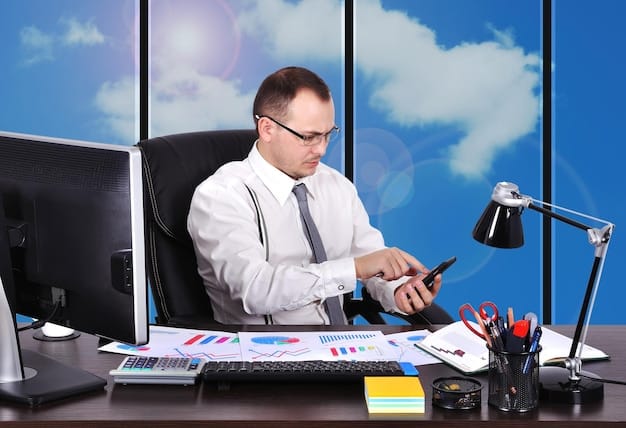 A person is sitting at a desk, reviewing financial documents and using a calculator. The scene conveys the complexity of managing income and assets to meet Medicaid eligibility requirements.