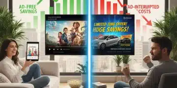 Ad-supported versus ad-free streaming financial comparison 2026