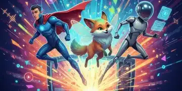 Animated series characters emerging from a TV screen for Spring 2026 premieres