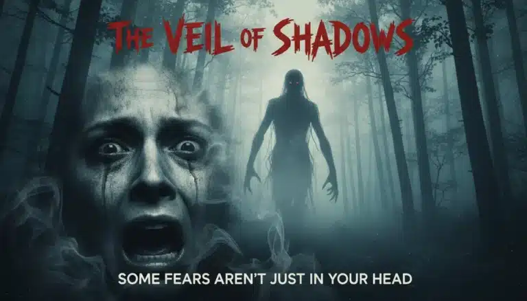 Terrifying figure in a misty forest, representing the fear from upcoming horror films 2026