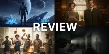 Critical review of four recent streaming original series, featuring diverse genres and compelling visuals.
