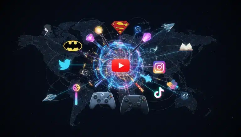 Diverse online fandom communities shaping current pop culture conversations.
